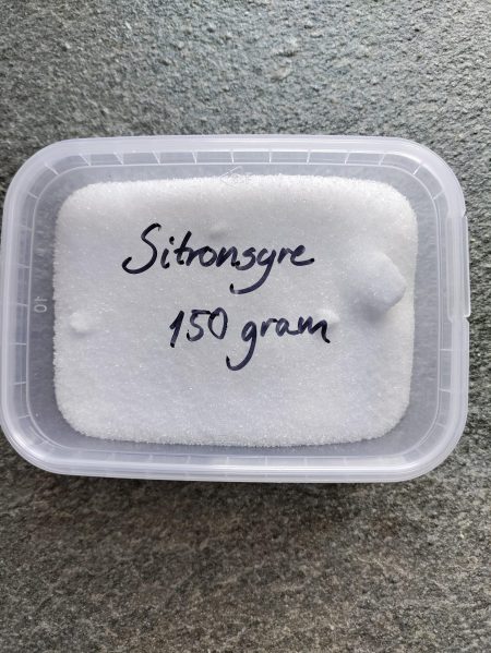 Sitronsyre 150 gram