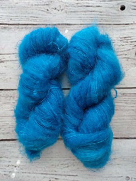 Påfugl Fat Mohair